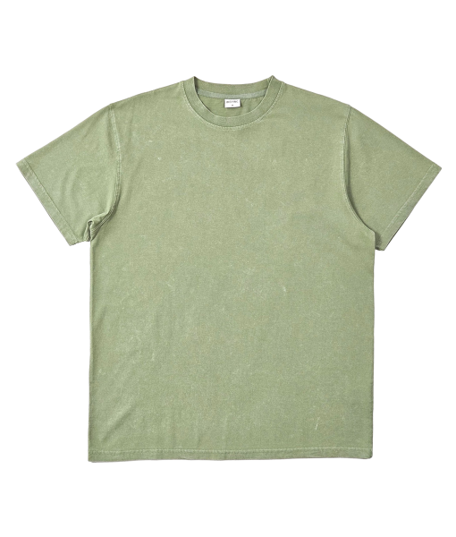 GARMENT DYED VINTAGE WASH UNISEX TEE  - 100% COTTON MIDWEIGHT
